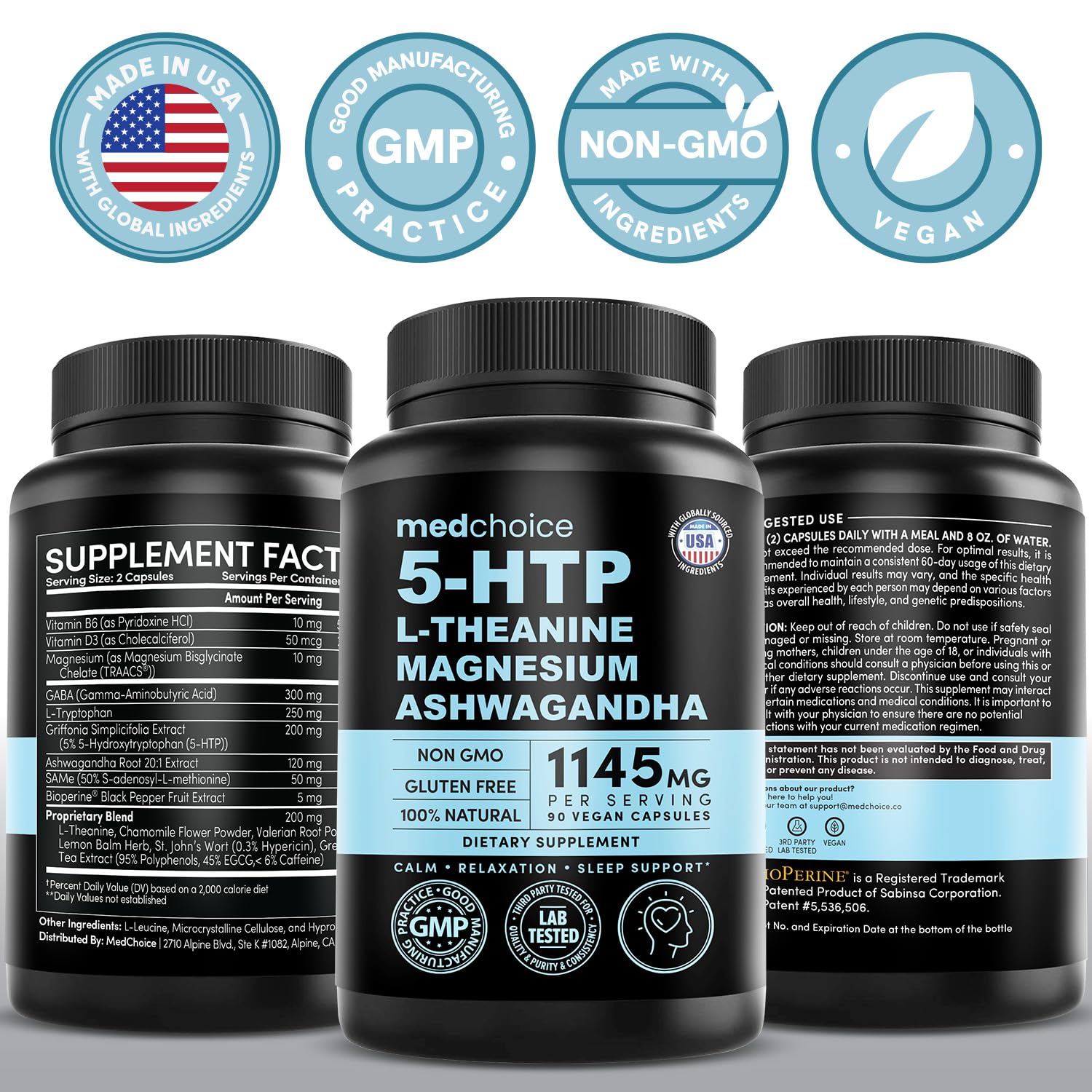 MEDCHOICE 5-HTP Supplement lifestyle scene