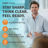 MEDCHOICE Ginkgo Biloba supplement bottle with cap open