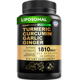 MEDCHOICE Liposomal Curcumin Capsules front view