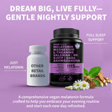 MEDCHOICE Melatonin capsules side view