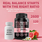 MEDCHOICE Myo Inositol Supplement 2600mg side view