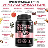MEDCHOICE Myo Inositol Supplement capsules on a table
