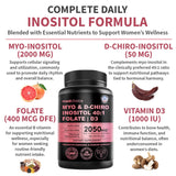 MEDCHOICE Myo Inositol Supplement capsules on a wooden table