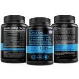 MEDCHOICE Nootropic Brain Support Supplement on desk with books