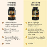 MEDCHOICE Turmeric and Ginger Supplement bottle back view