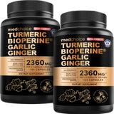 MEDCHOICE Turmeric Curcumin Supplement capsule bottle front view