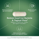 Medella Naturals Probiotic Capsules with dosage information