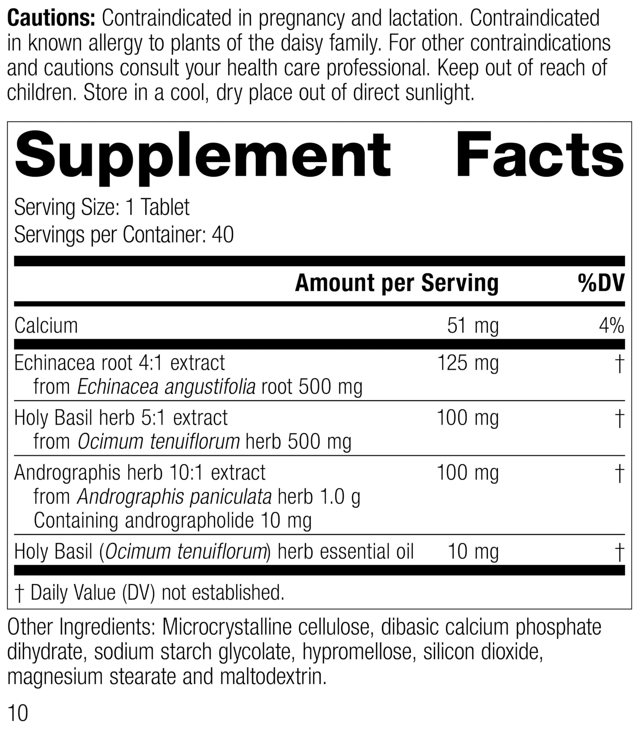 Medi Herb Andrographis Complex 132g capsules close-up