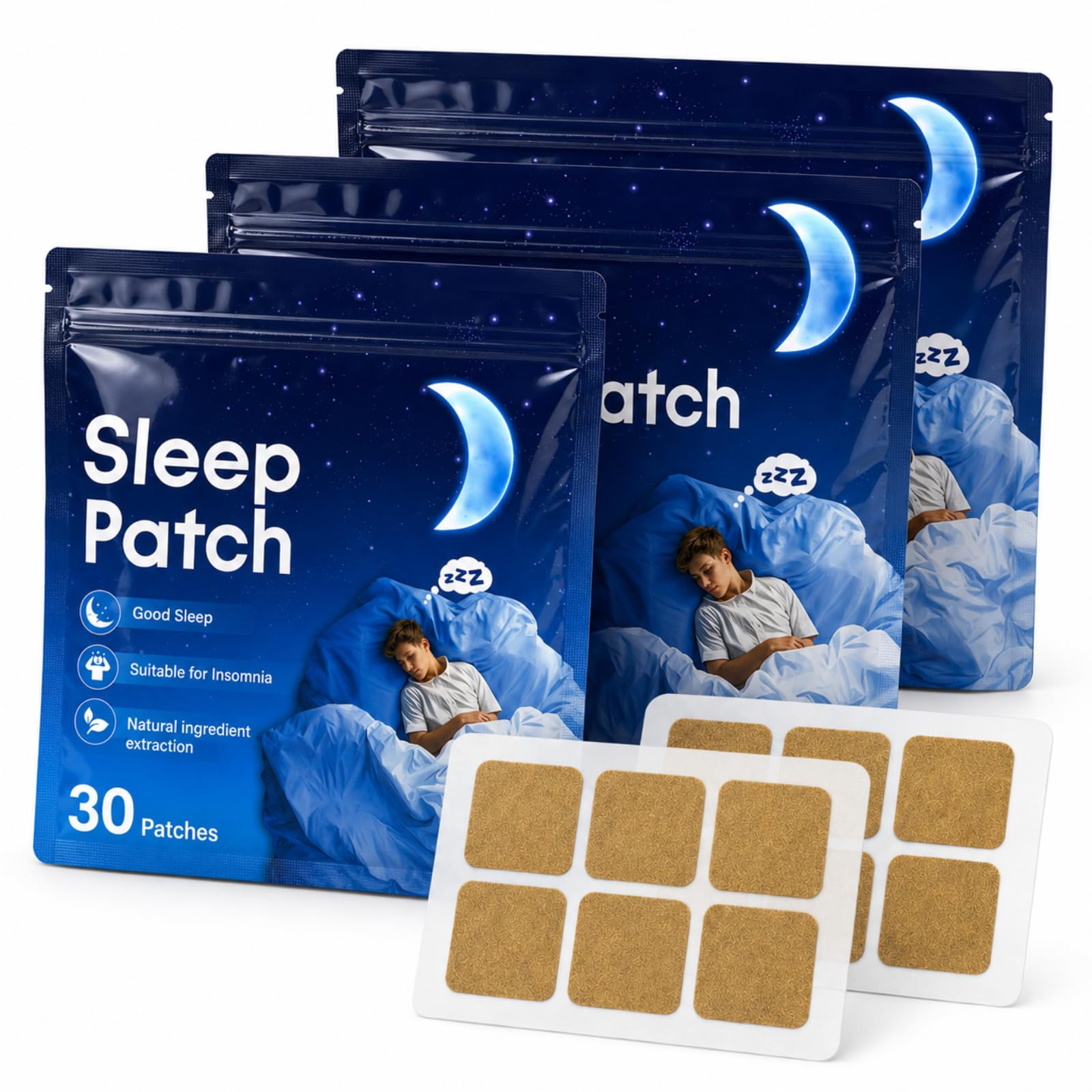 Mediss Sleep Patches 90 pcs pack front view
