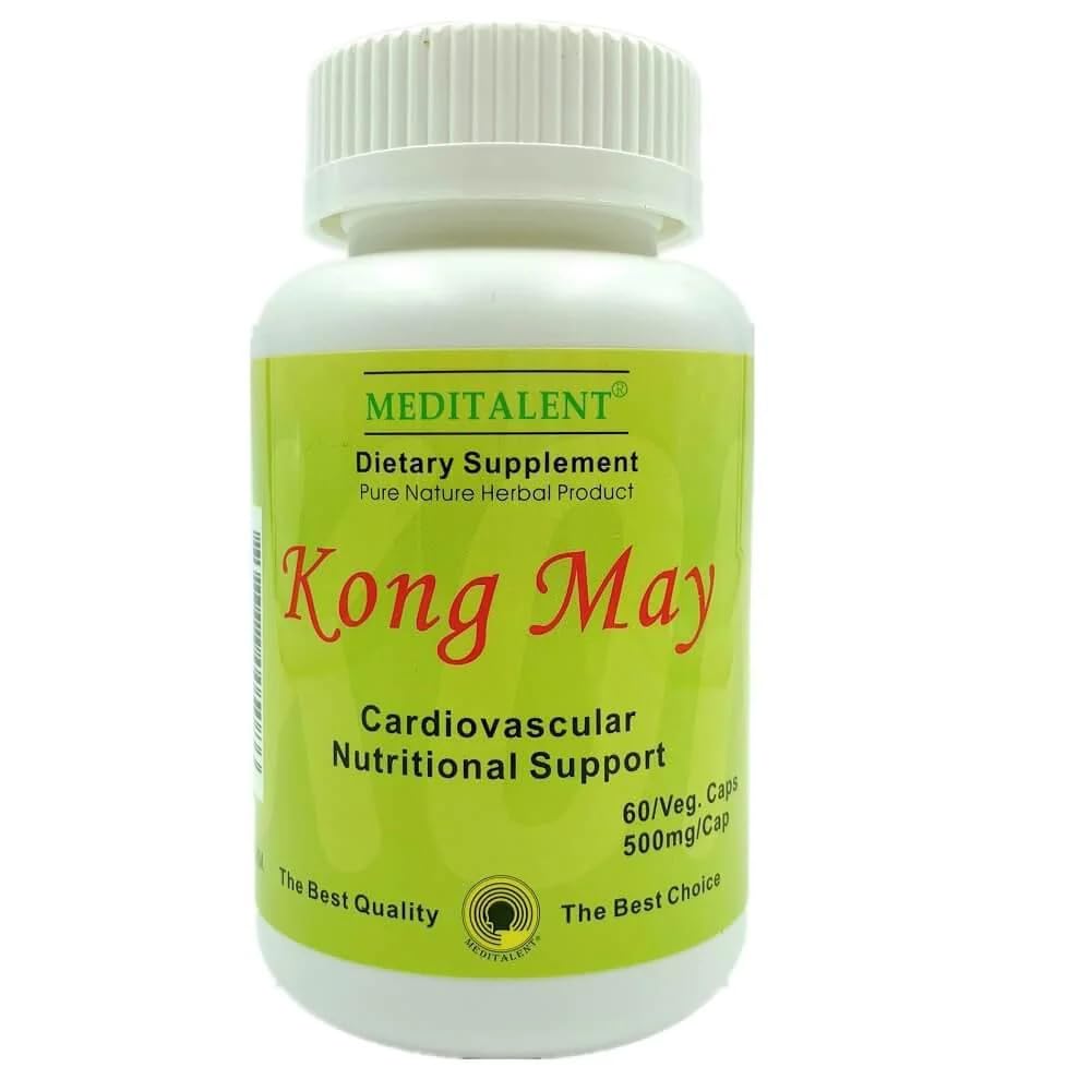 Meditalent Red Yeast Rice Supplement 59g front view