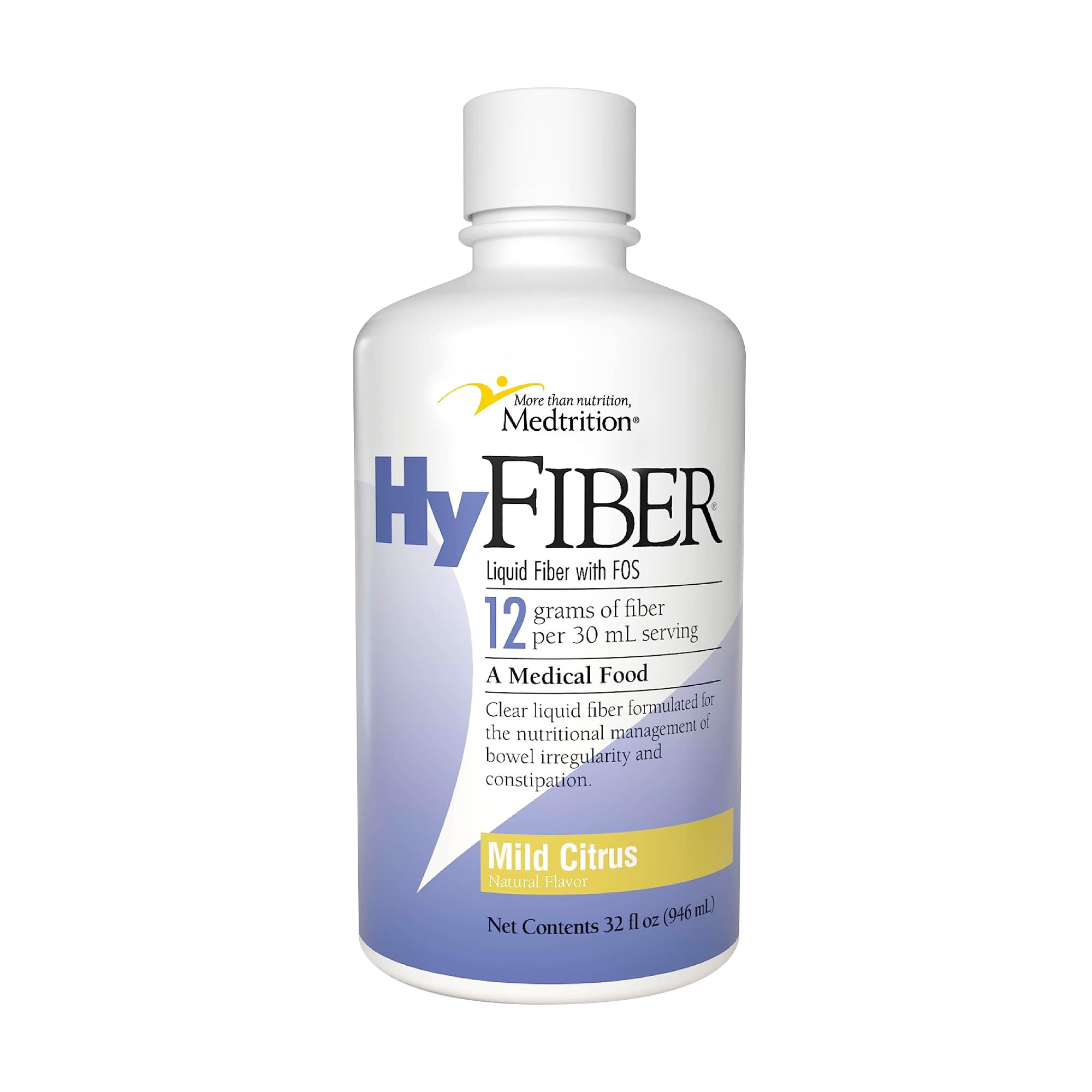 Medtrition Dietary Fibre Supplement 907g bottle front view