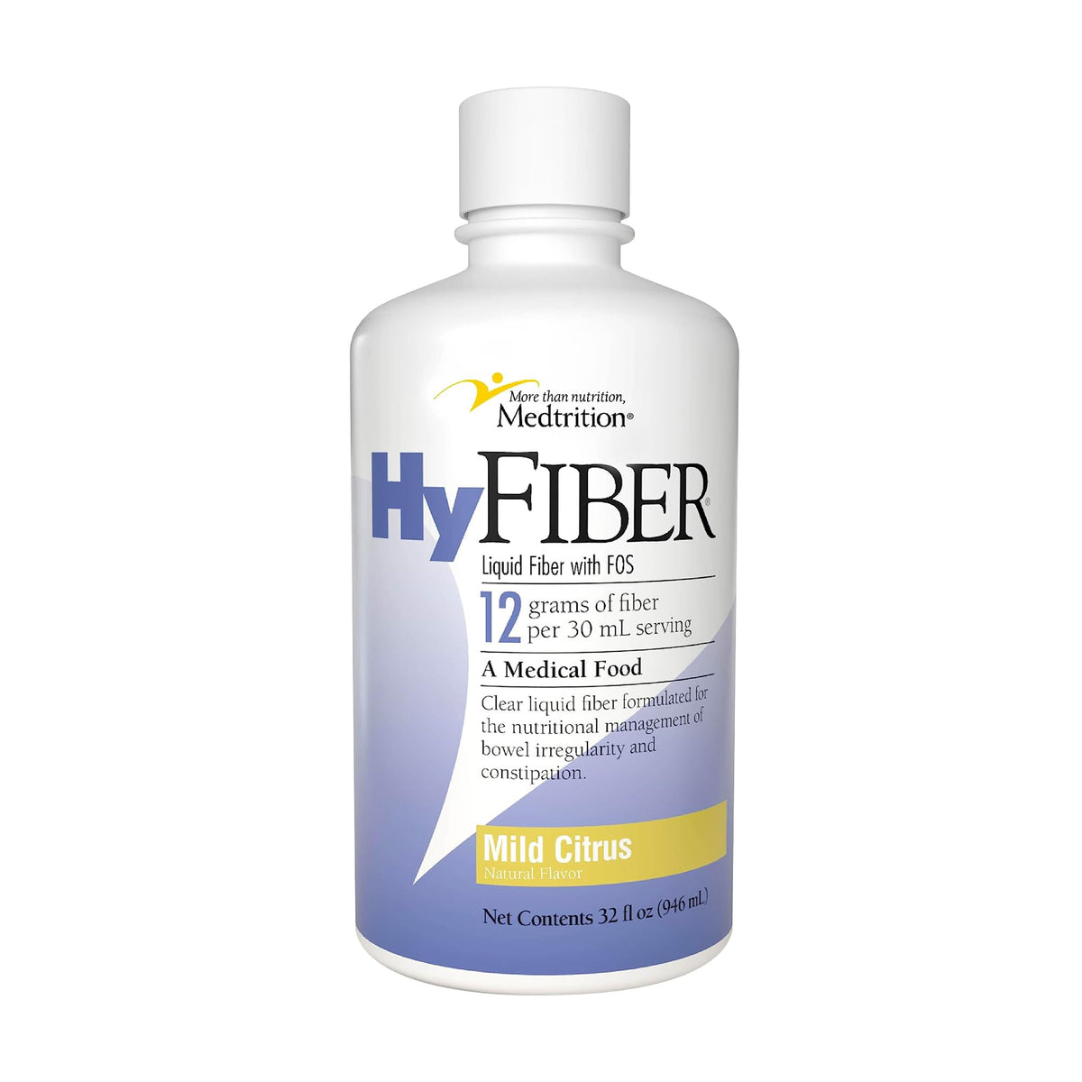 Medtrition Dietary Fibre Supplement 907g bottle front view