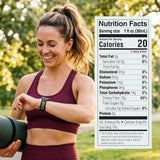 Medtrition Dietary Fibre Supplement bottle back view
