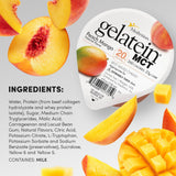 Medtrition MCT Oil cup with peach mango flavour