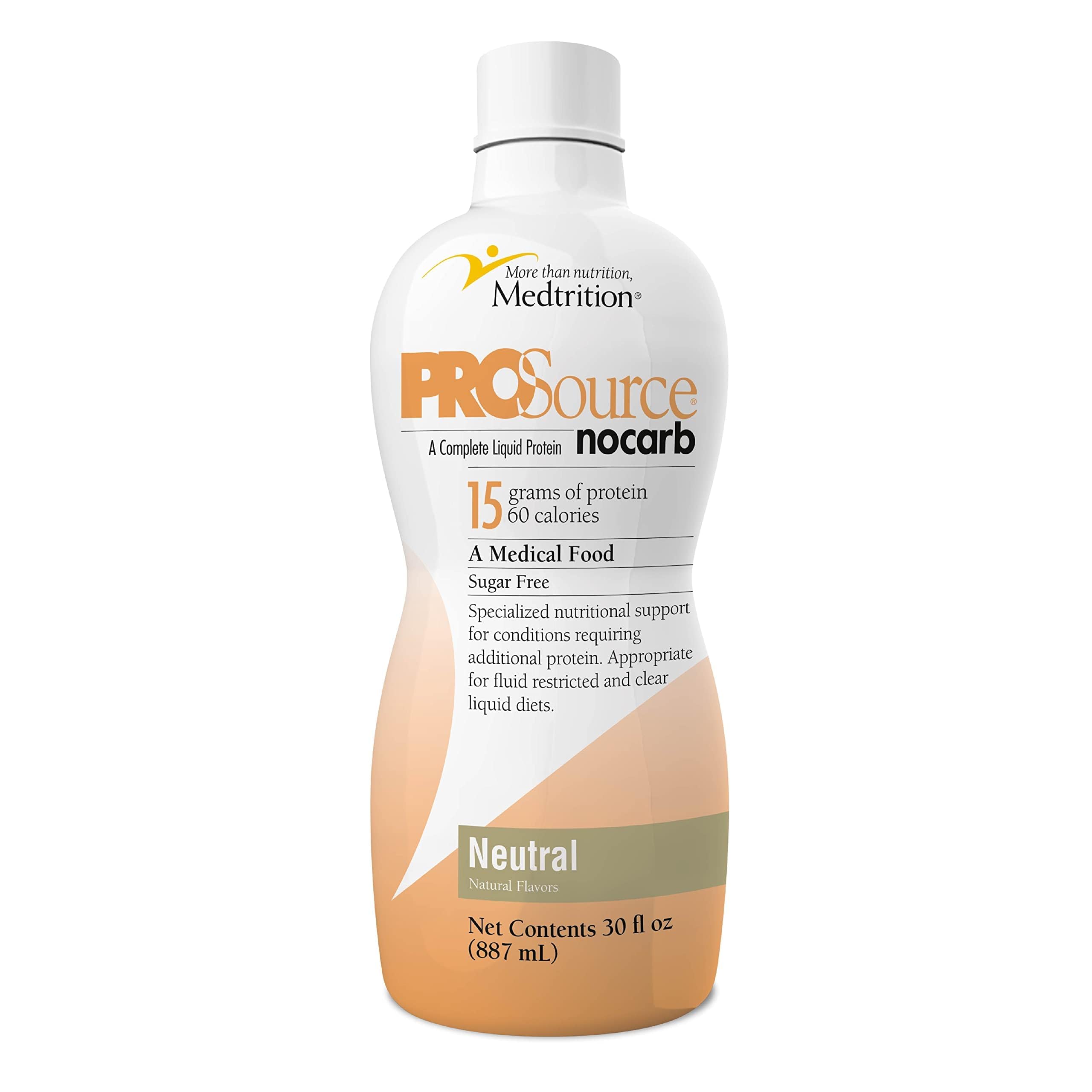 Medtrition NoCarb Liquid Protein front view of packaging