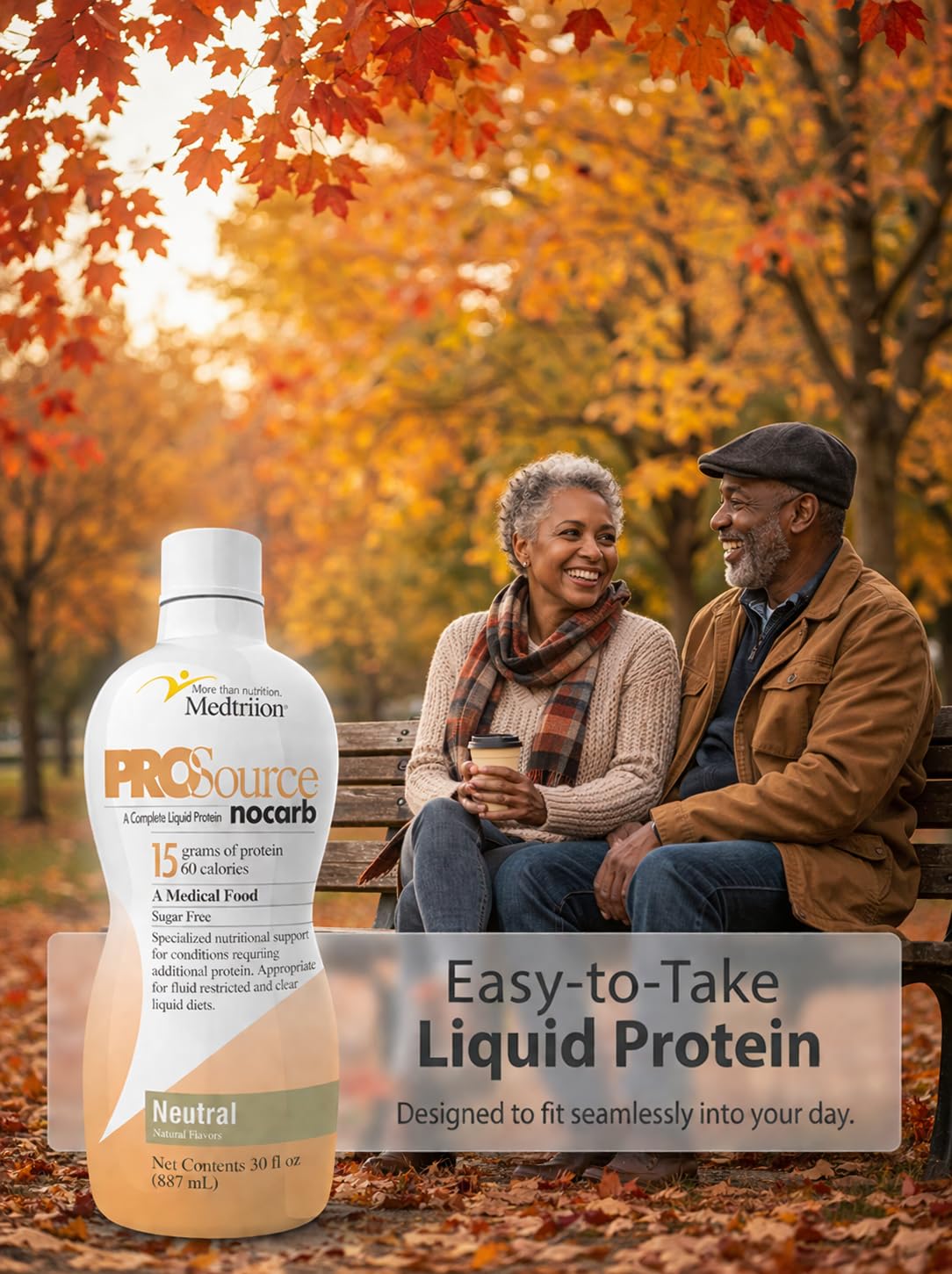 Medtrition NoCarb Liquid Protein with measuring cup