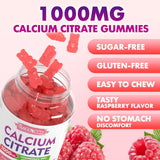 MEENCCD Calcium Citrate Gummies showing serving size