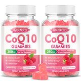 MEENCCD CoQ10 Gummies 250mg front view with packaging
