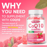 MEENCCD CoQ10 Gummies 250mg side view of bottle