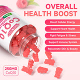 MEENCCD CoQ10 Gummies raspberry flavour