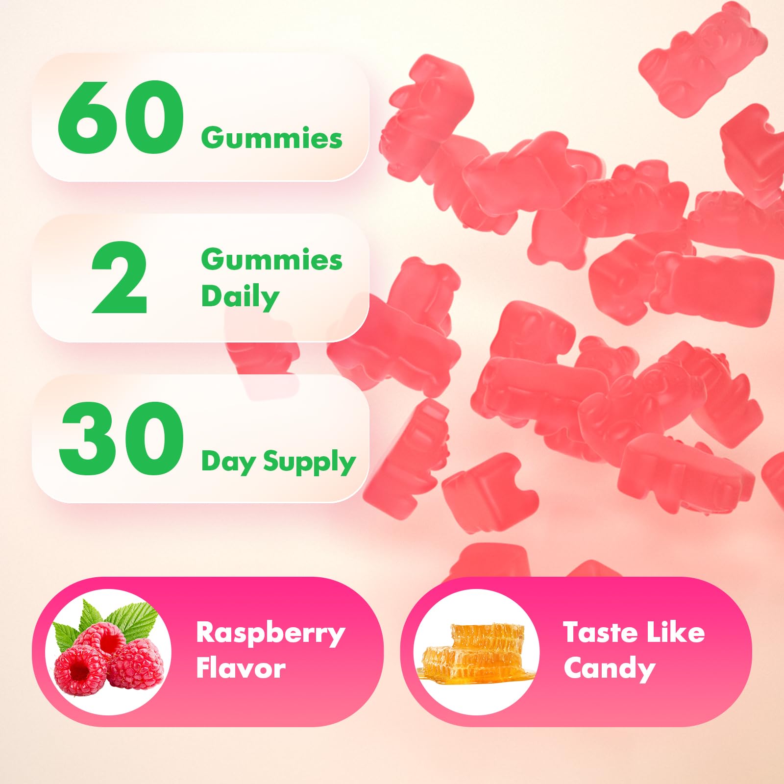 MEENCCD L-Methylfolate Gummies in a lifestyle setting