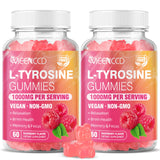 MEENCCD L-Tyrosine Gummies 1000mg raspberry flavour front view