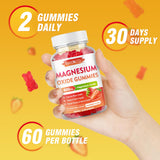 MEENCCD Magnesium Oxide Gummies 400mg showing nutritional information