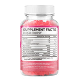 MEENCCD Myo-Inositol Gummies nutritional information on the label
