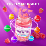 MEENCCD Myo-Inositol Gummies with a measuring spoon
