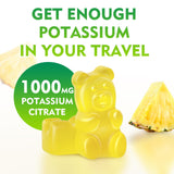 MEENCCD Potassium Citrate Gummies in hand for size reference
