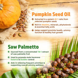 MEENCCD Pumpkin Seed Oil Gummies nutritional information