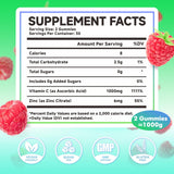 MEENCCD Vitamin C Gummies 1000mg packaging with nutritional information