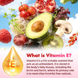 MEENCCD Vitamin E Gummies in a hand