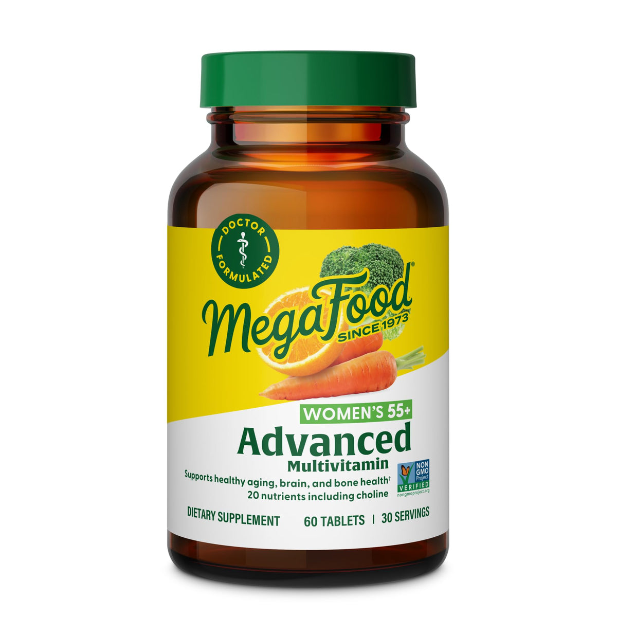 MegaFood Advanced Women's Multivitamin 220g front view