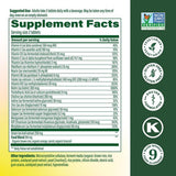 MegaFood Advanced Women's Multivitamin 220g side view