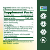 MegaFood Ashwagandha Stress Support Mini Tablets bottle with label