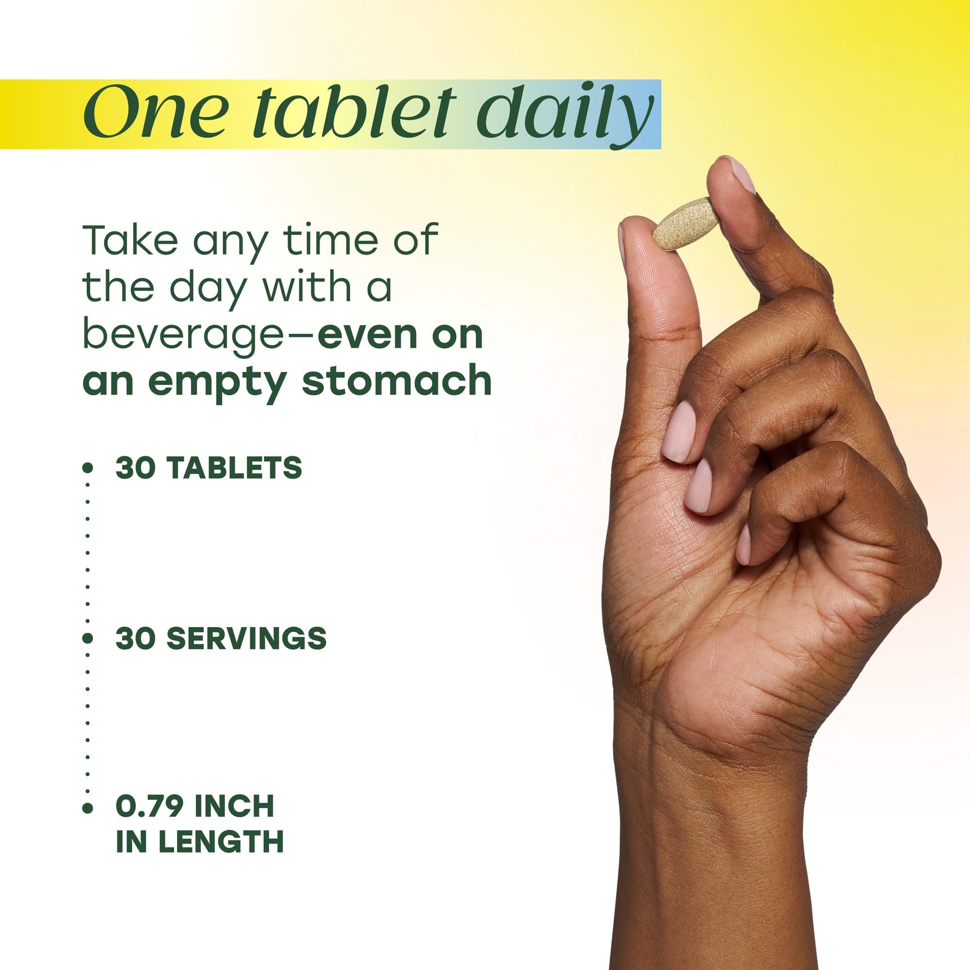 MegaFood B Complex Vitamin Supplement ingredients list