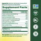 MegaFood B Complex Vitamin Supplement side view