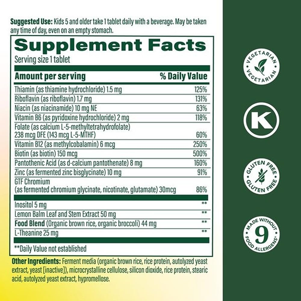 MegaFood B Complex Vitamins for Kids 220g packaging