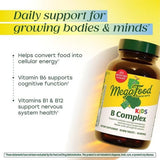MegaFood B Complex Vitamins for Kids mini tablets