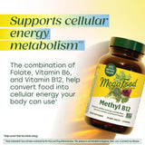 MegaFood B12 Vitamin Complex 60 Tablets packaging