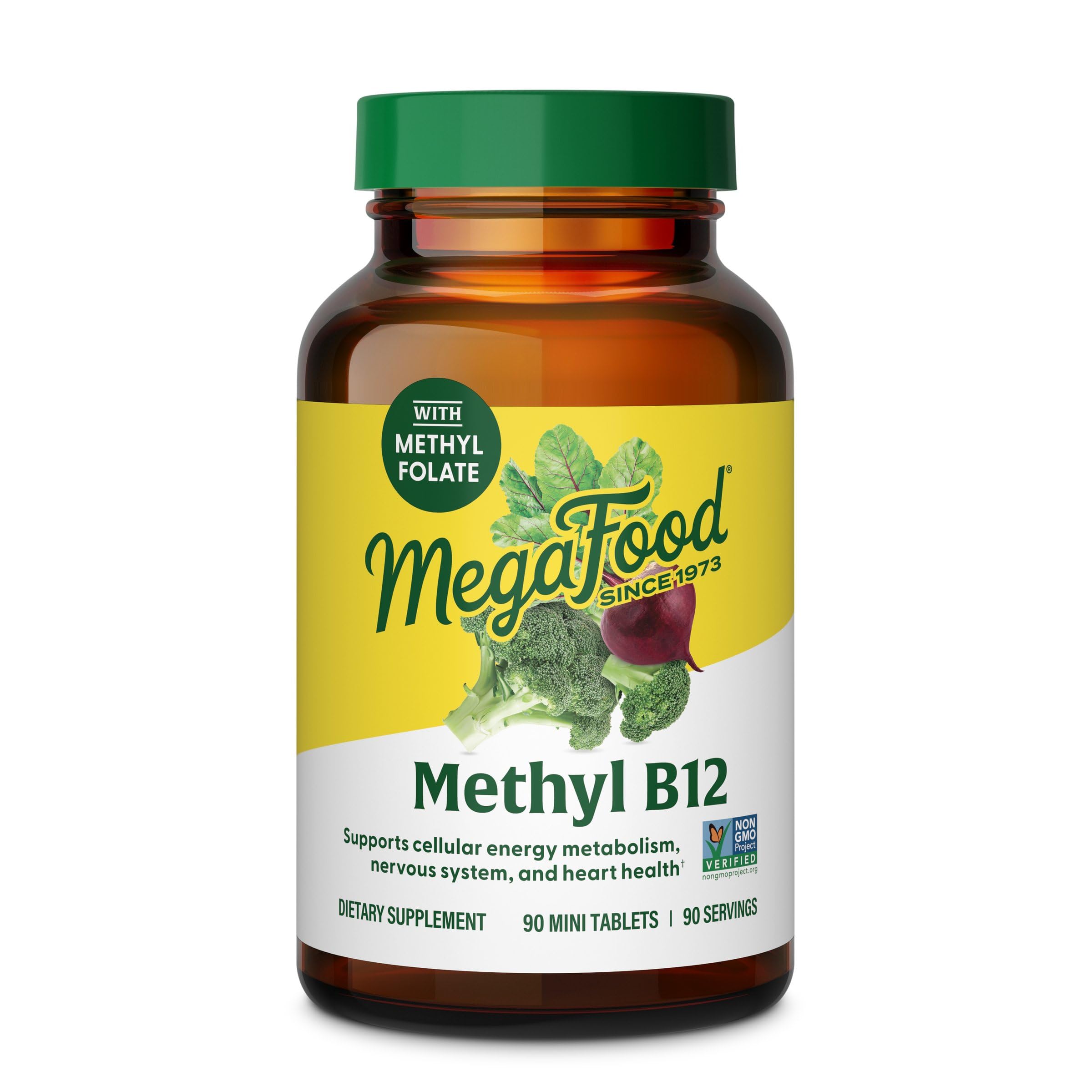 MegaFood B12 Vitamin Complex front view with packaging