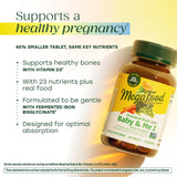 MegaFood Baby & Me 2 Mini Prenatal Vitamins packaging