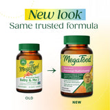MegaFood Baby & Me 2 Prenatal Vitamins 244g side view
