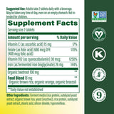 MegaFood Blood Builder Iron Supplement 154g side view