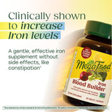 MegaFood Blood Builder Iron Supplement 244g tablets close-up