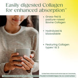 MegaFood Collagen Powder mixed in coffee