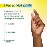 MegaFood Daily Vitamin D3 supplement side view