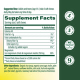 MegaFood daily wellness + Calm Magnesium Chews grape flavour soft chews