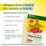 MegaFood daily wellness + Calm Magnesium Chews nutritional information